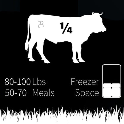 1/4 Prime Dry Aged Colorado Angus Beef - Deposit