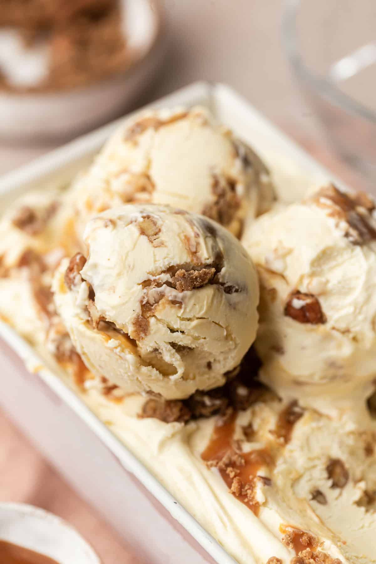 Chestnut Praline Nitro Ice Cream
