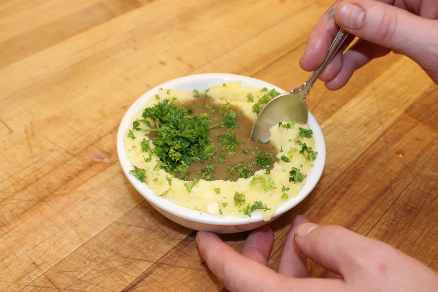 Mashed potatoes & Gravy