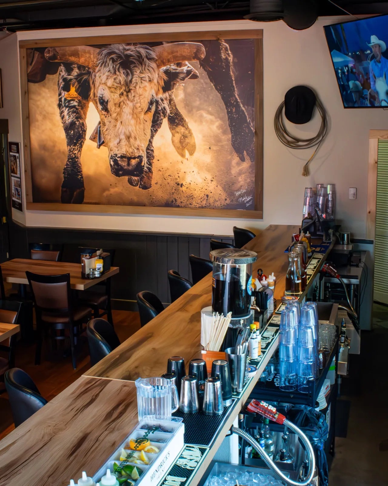 Inside the Cowboy Lounge