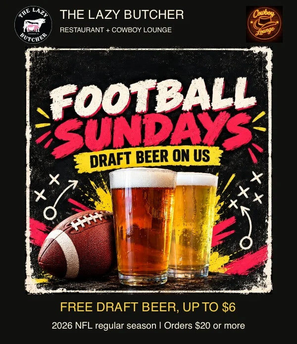 Football Sundays flyer