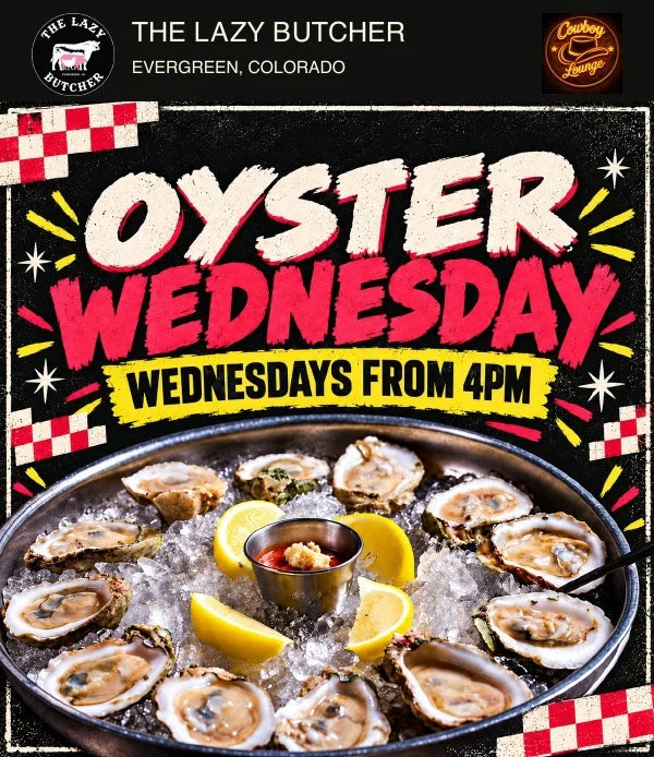 Oyster Wednesdays flyer